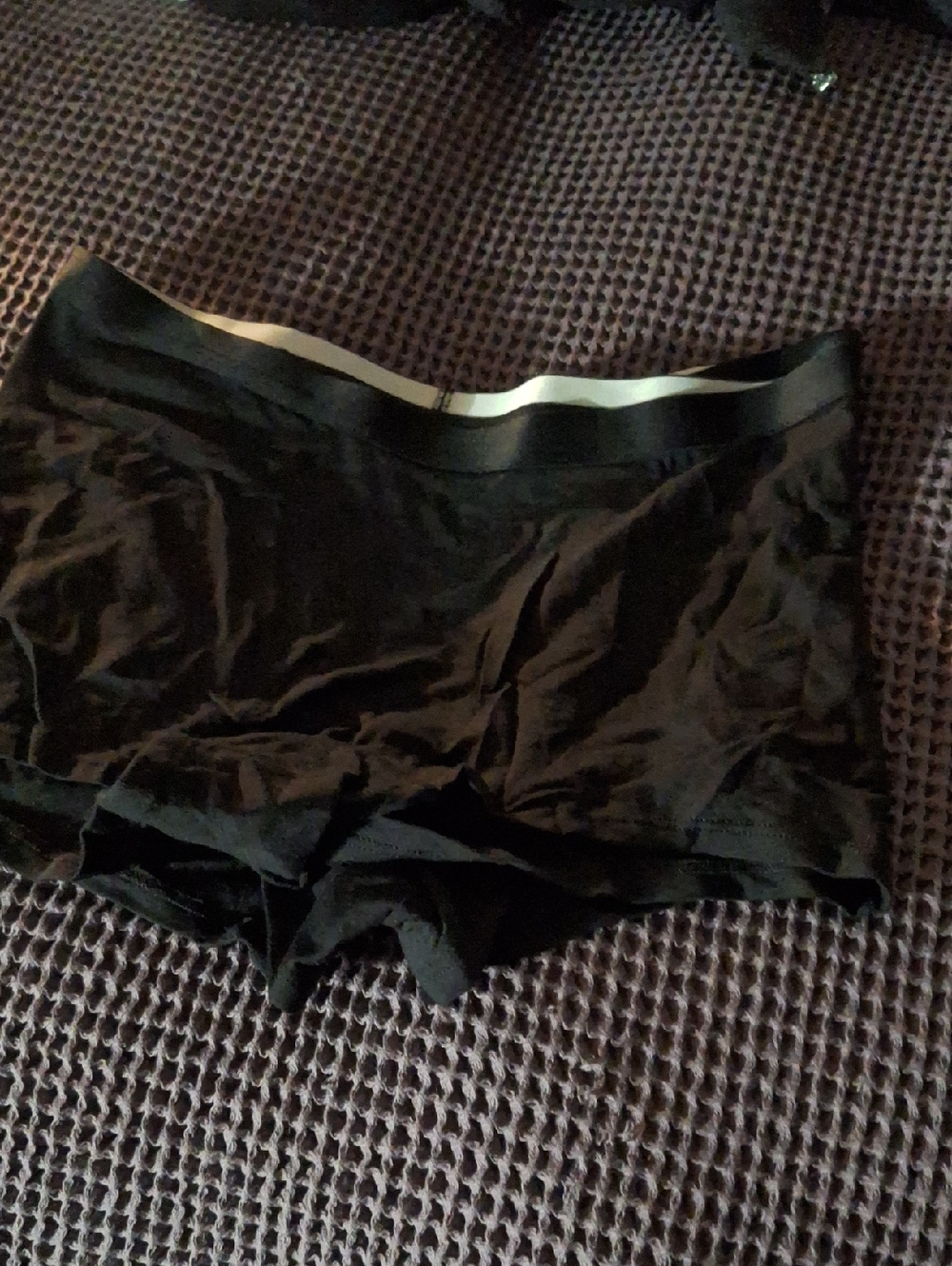 Quince Micromodal Boyshort (6-pack) Black M NEW